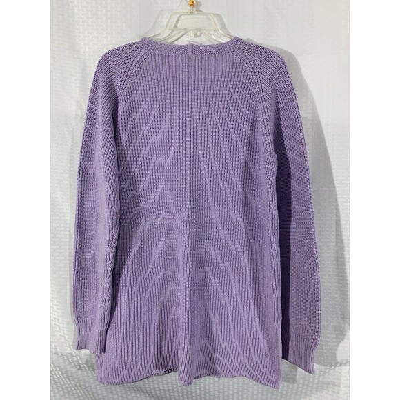 Good threads Lavender Tunic Sweater Womens M Nwt V Neck - Picture 5 of 5